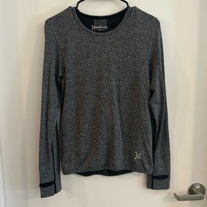 Orangetheory Fitness gray long sleeve shirt.